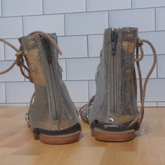 Free People Juliette Wrap Sandals Gladiator - Size 37 (US 7) - Picture 9 of 15